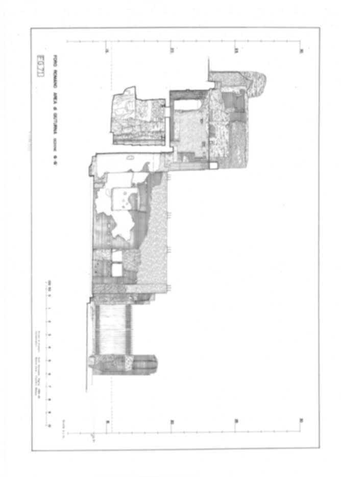 Roma, Foro Romano. Lacus Iuturnae-Fonte di Giuturna; Complesso edilizio sud-orientale, Oratorio dei XL Martiri
