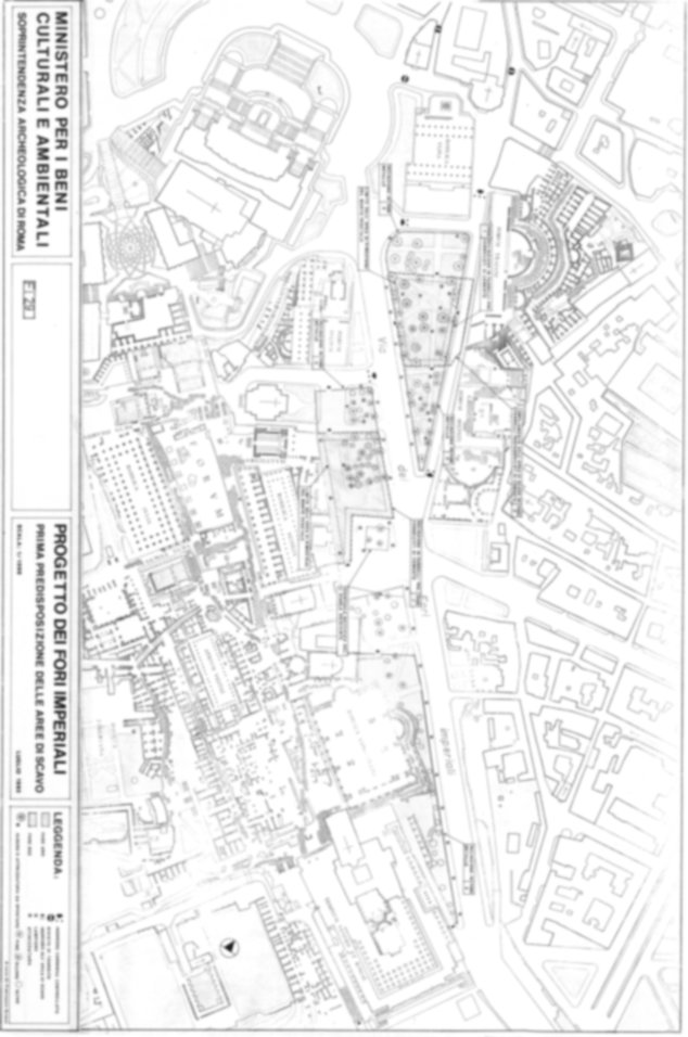 Roma, Fori Imperiali, Foro Romano, Area archeologica centrale