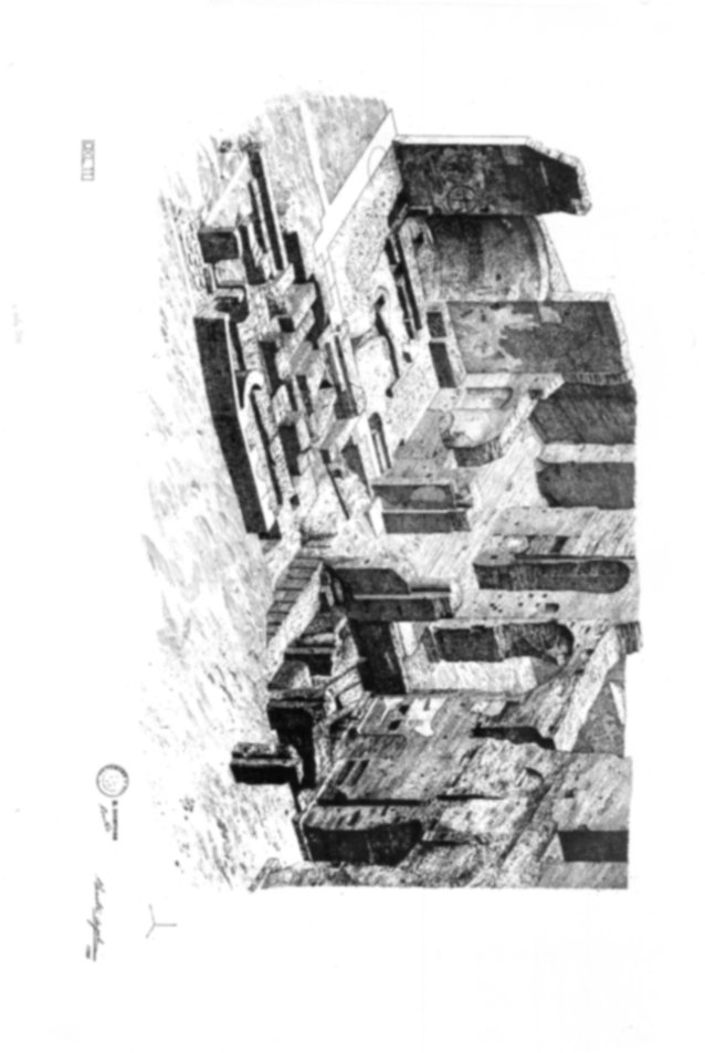 Roma, Foro Romano. Complesso edilizio sud-orientale, Oratorio dei XL Martiri