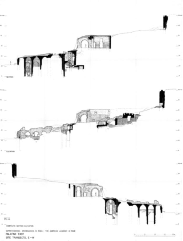 PE14 - Roma, Palatino. Pendici orientali. Domus tardoantica
