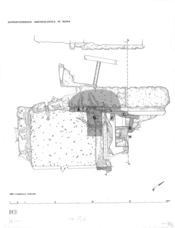 Roma, Palatino. Palazzi Imperiali. Arco di Domiziano; Clivo Palatino