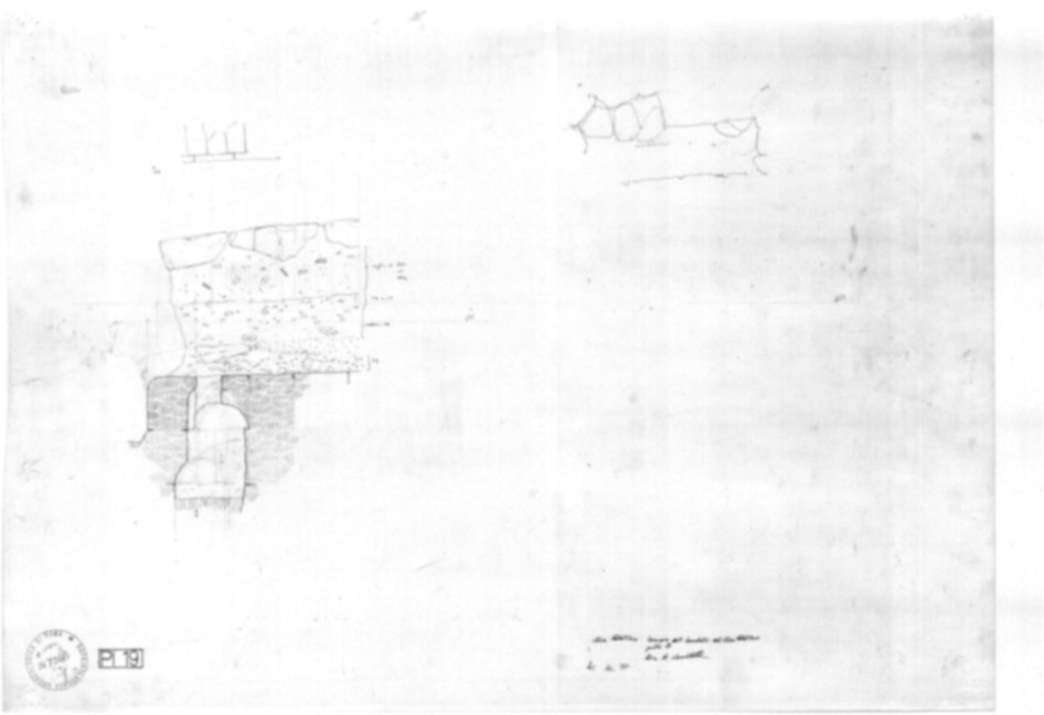 Roma, Palatino. Palazzi Imperiali. Clivo Palatino