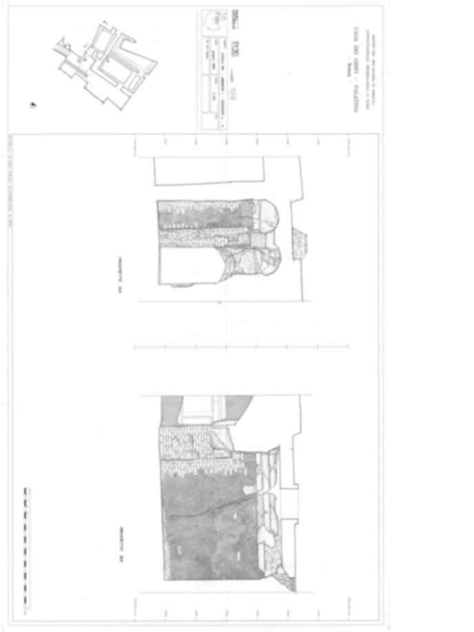 Roma, Palatino. Palazzi Imperiali. Casa dei Grifi