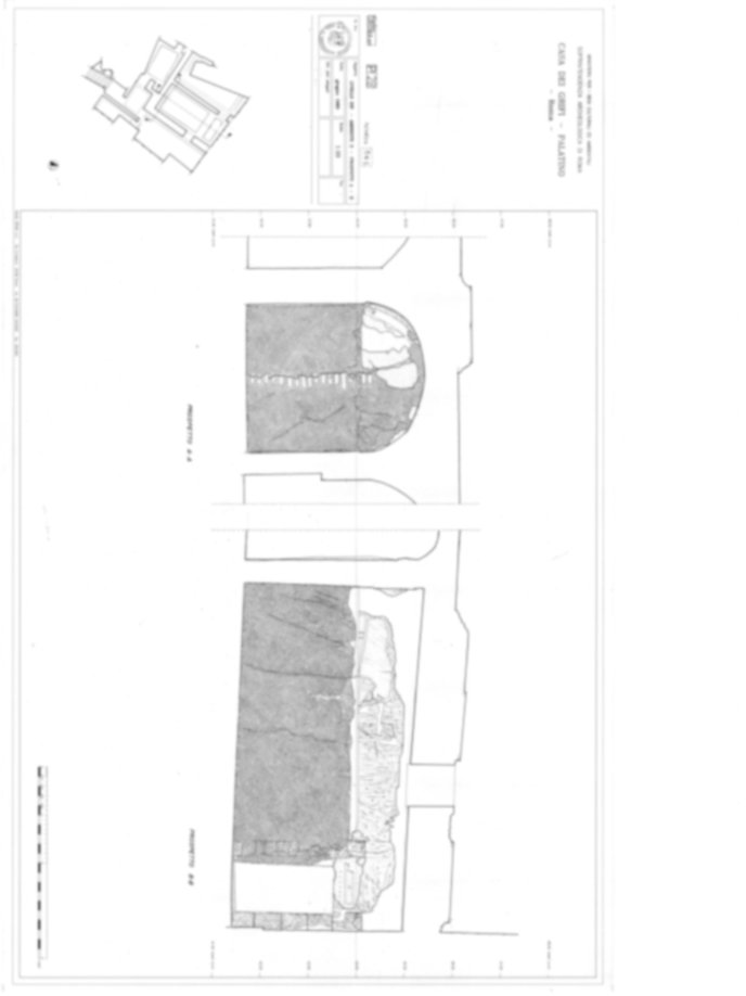 Roma, Palatino. Palazzi Imperiali. Casa dei Grifi