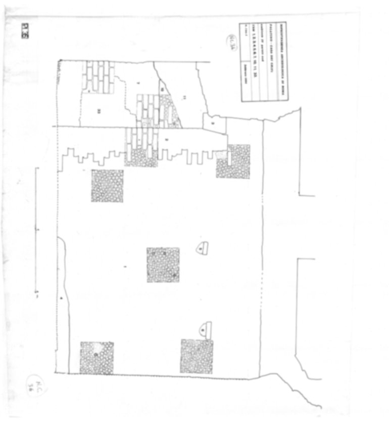 Roma, Palatino. Palazzi Imperiali. Casa dei Grifi