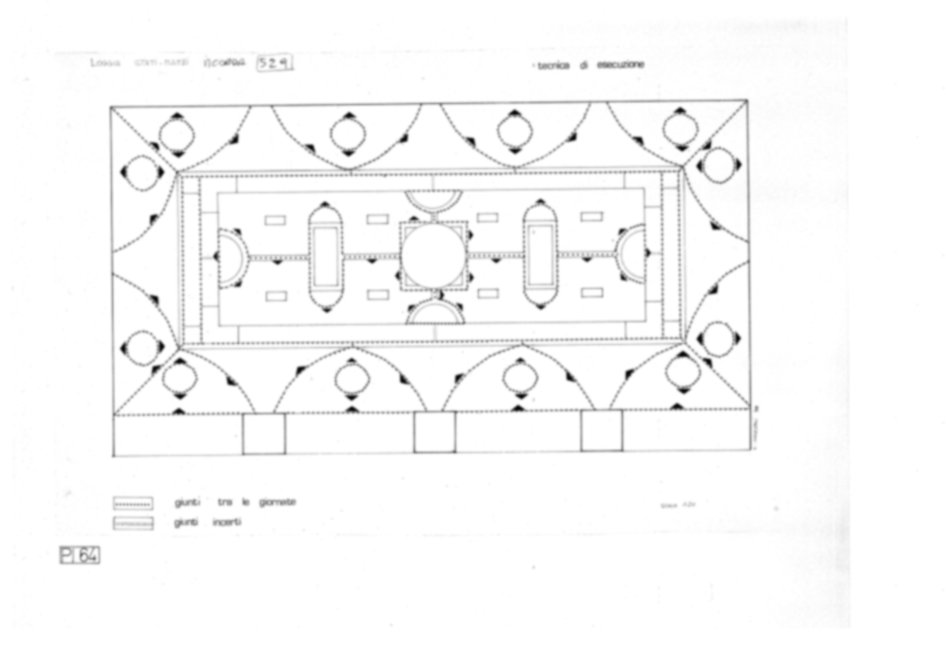 Roma, Palatino. Palazzi Imperiali. Loggia Mattei, affreschi