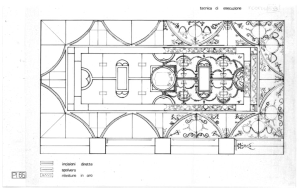Roma, Palatino. Palazzi Imperiali. Loggia Mattei, affreschi