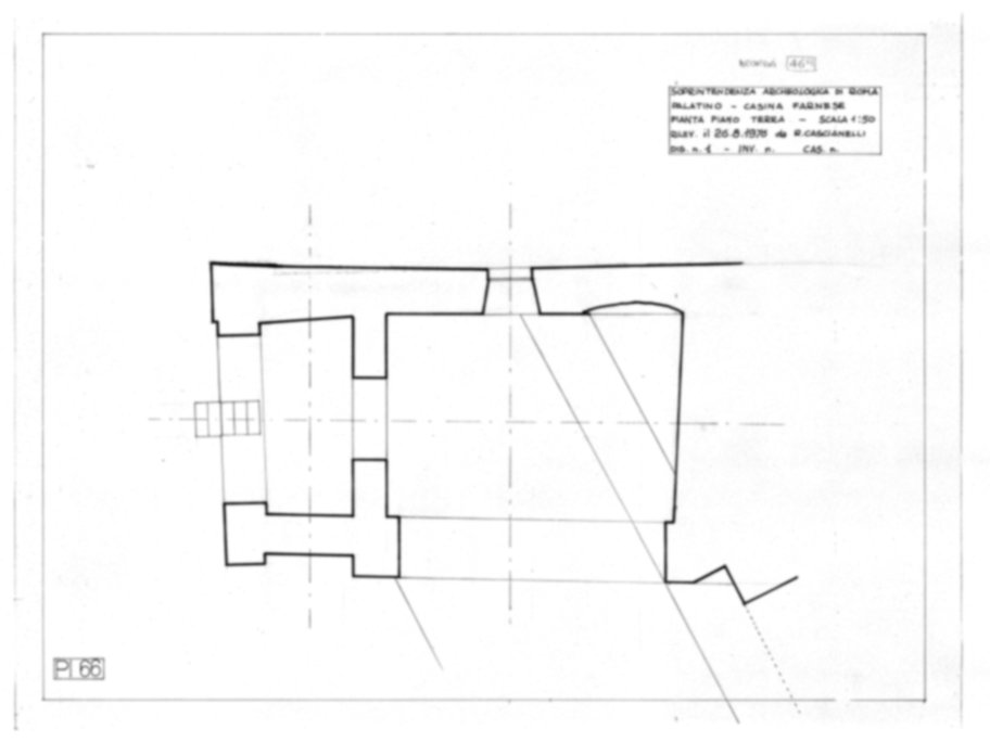 Roma, Palatino. Palazzi Imperiali. Orti Farnesiani, Casina Farnese