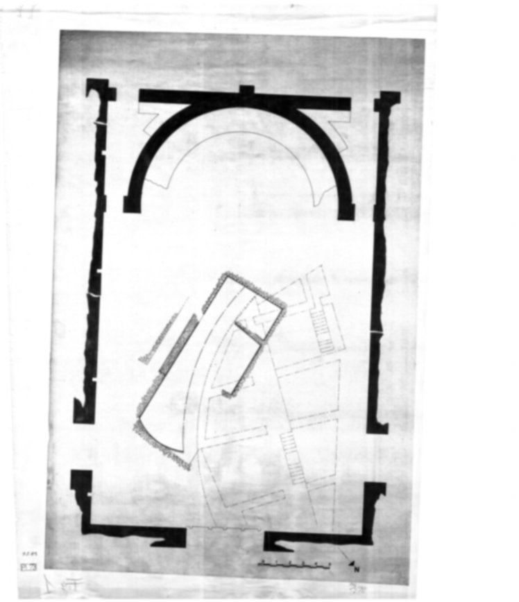 Roma, Palatino. Palazzi Imperiali. Domus Flavia - Basilica, Aula isiaca