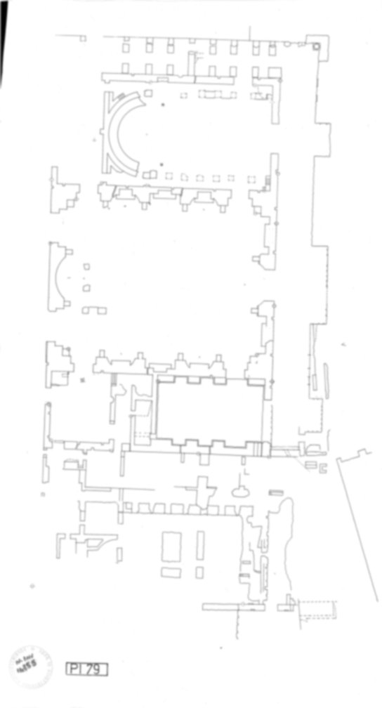 Roma, Palatino. Palazzi Imperiali. Domus Flavia