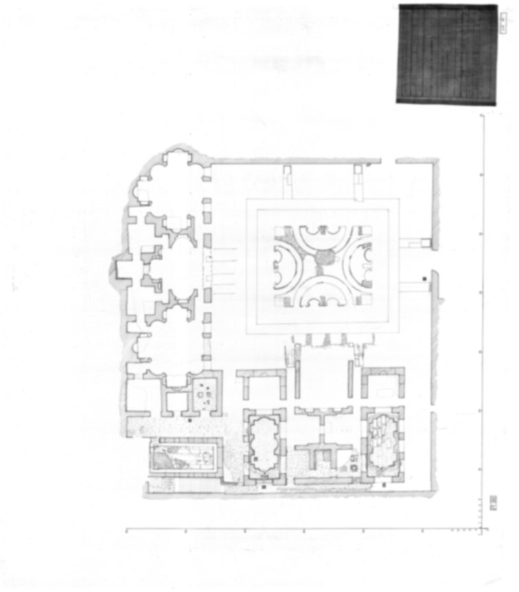 Roma, Palatino. Palazzi Imperiali. Domus Flavia