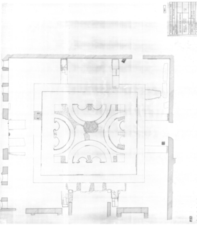 Roma, Palatino. Palazzi Imperiali. Domus Flavia