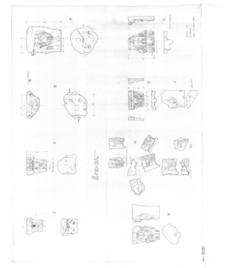 Roma, Palatino. Palazzi Imperiali. Domus Flavia - Triclinio, Peristilio