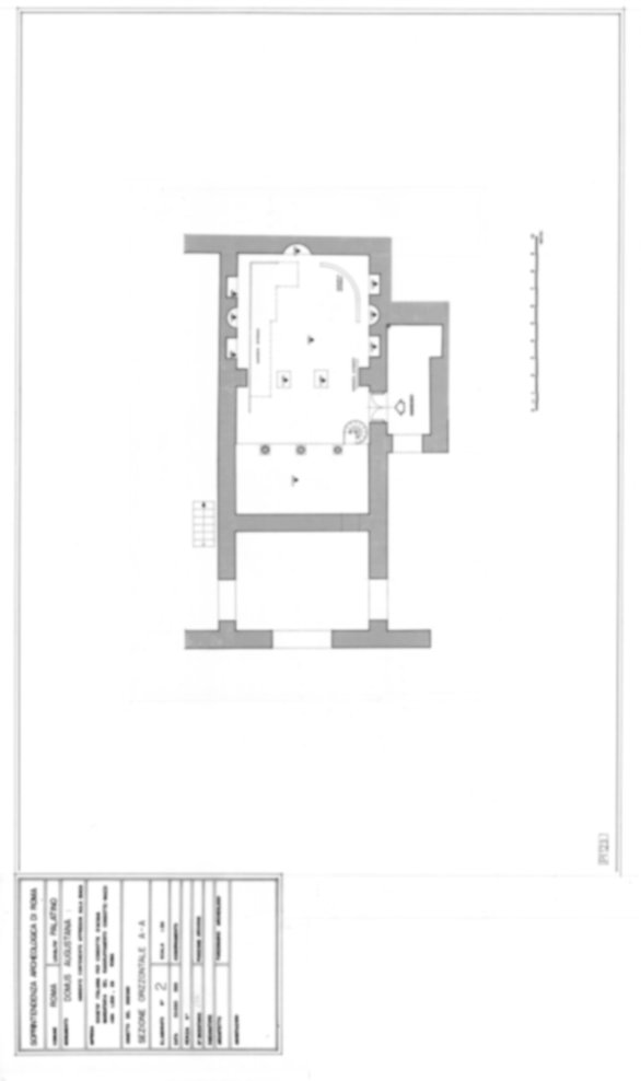 Roma, Palatino. Palazzi Imperiali. Domus Augustana, Loggia Mattei