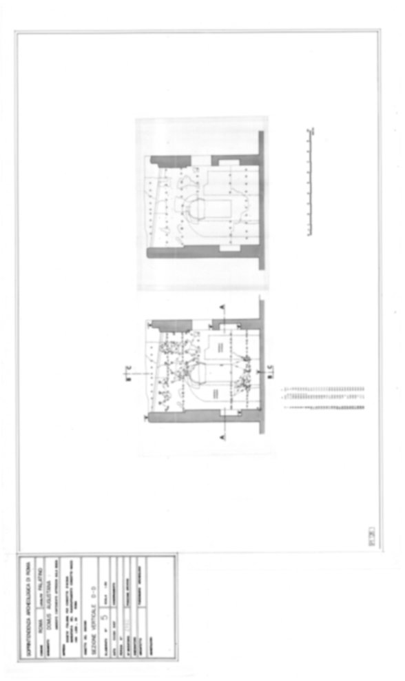 Roma, Palatino. Palazzi Imperiali. Domus Augustana, Loggia Mattei