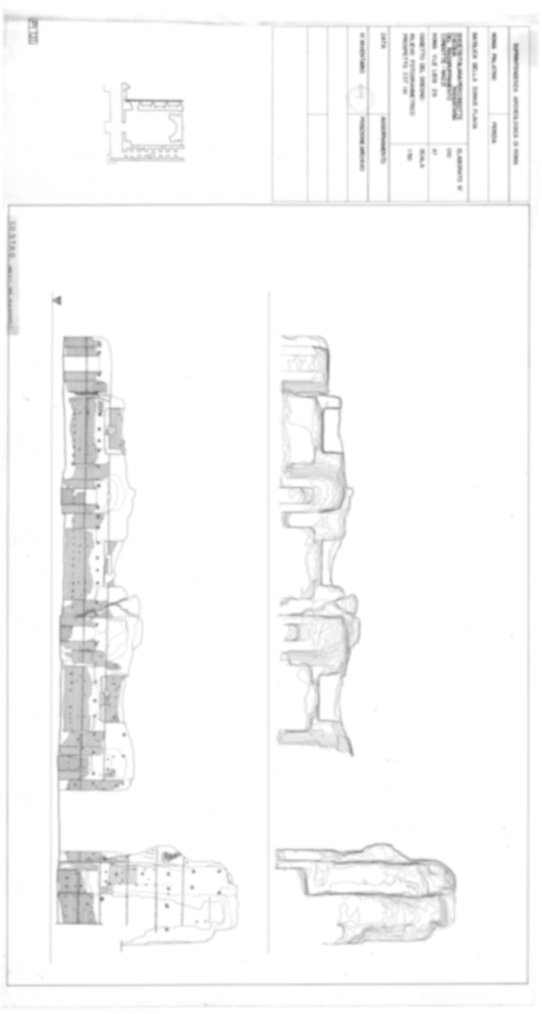 Roma, Palatino. Palazzi Imperiali. Domus Flavia - Basilica