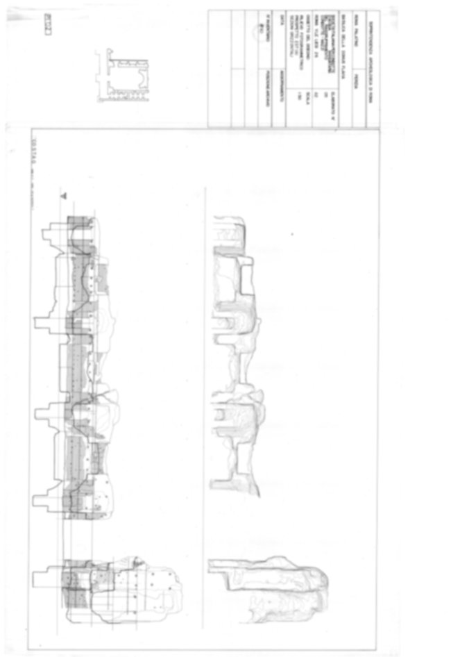 Roma, Palatino. Palazzi Imperiali. Domus Flavia - Basilica