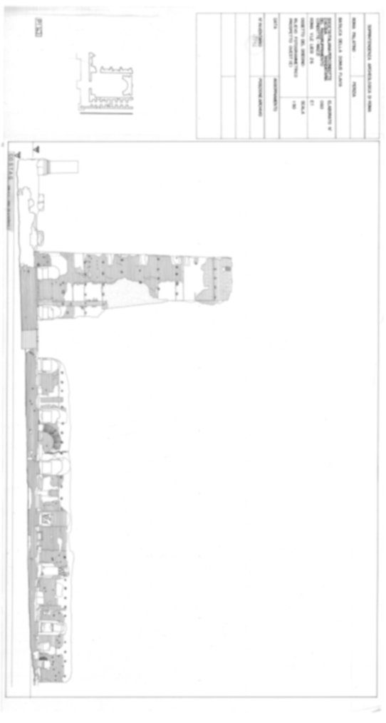 Roma, Palatino. Palazzi Imperiali. Domus Flavia - Basilica