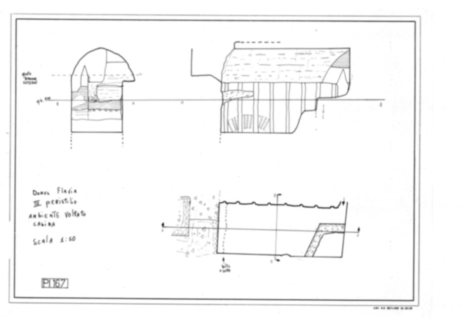 Roma, Palatino. Palazzi Imperiali. Domus Flavia