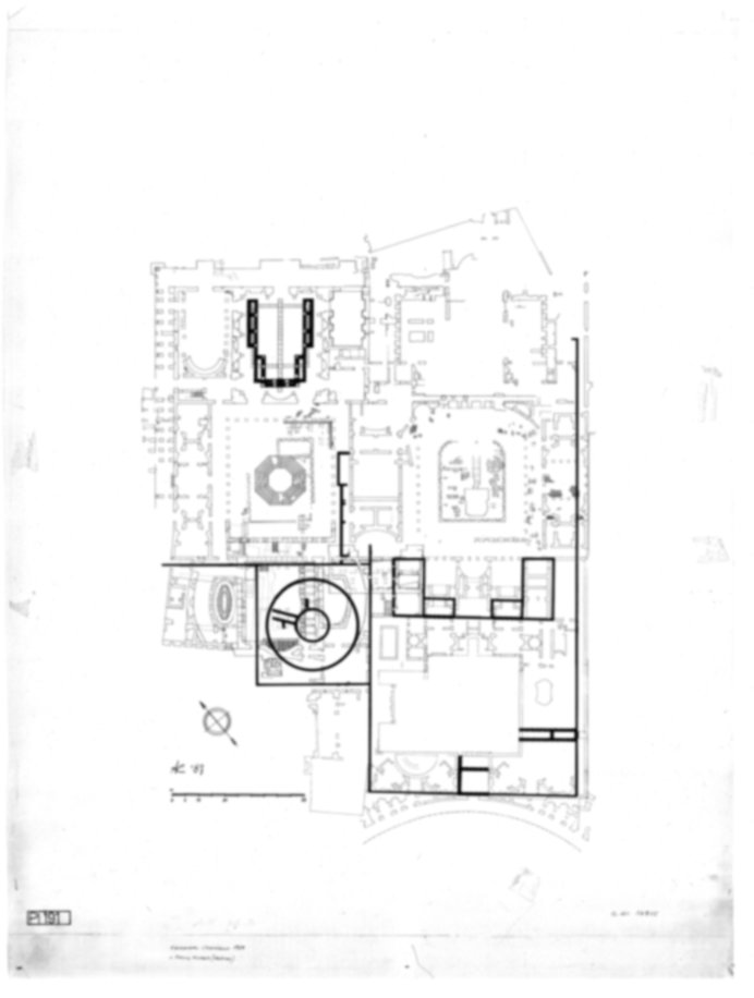 Roma, Palatino. Palazzi Imperiali. Domus Flavia; Domus Transitoria/Domus Aurea