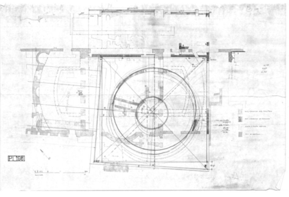Roma, Palatino. Palazzi Imperiali. Domus Flavia; Domus Transitoria/Domus Aurea
