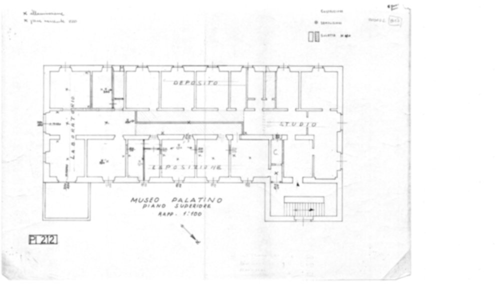 Roma, Palatino. Palazzi Imperiali. Museo Palatino