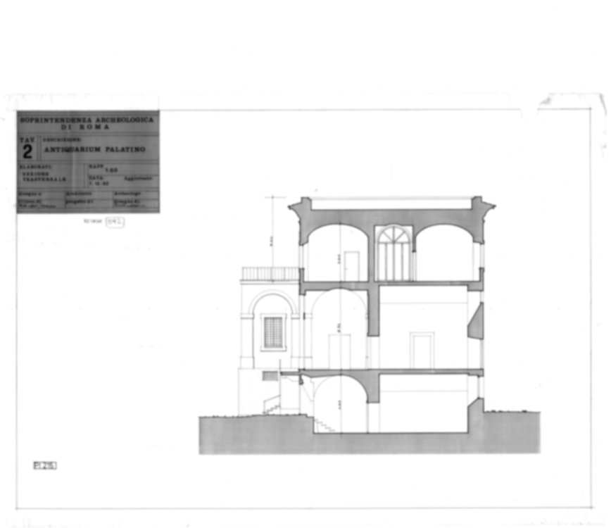 Roma, Palatino. Palazzi Imperiali. Museo Palatino