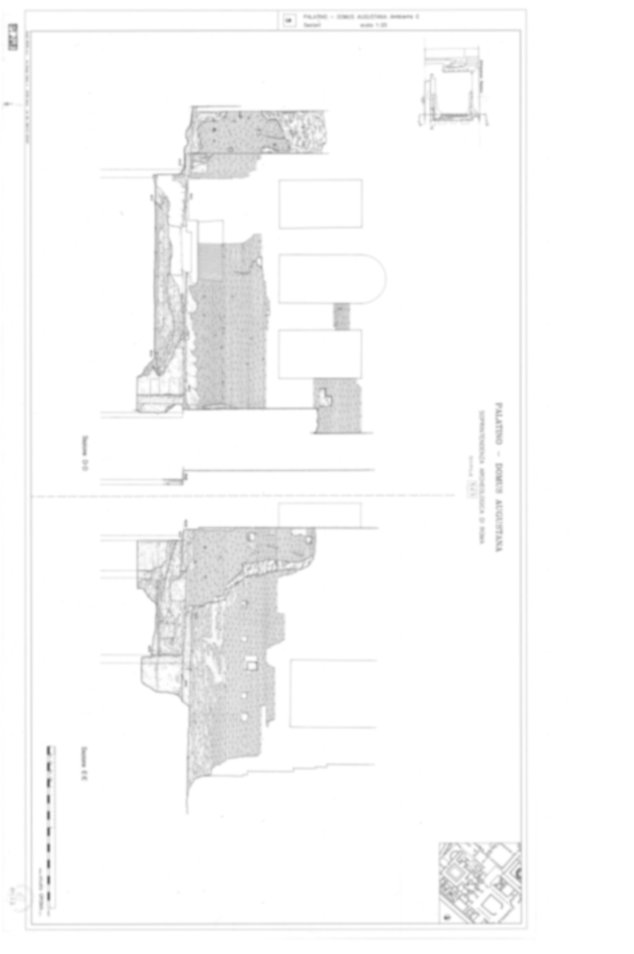 Roma, Palatino. Palazzi Imperiali. Domus Augustana