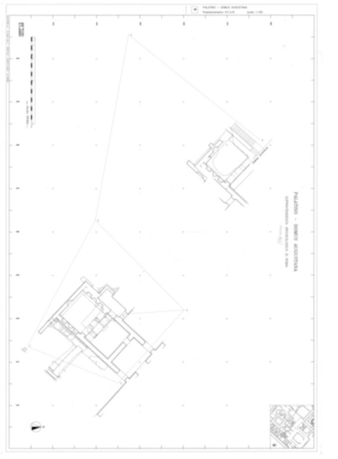 Roma, Palatino. Palazzi Imperiali. Domus Augustana