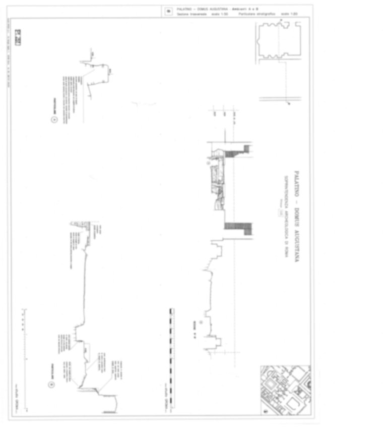 Roma, Palatino. Palazzi Imperiali. Domus Augustana