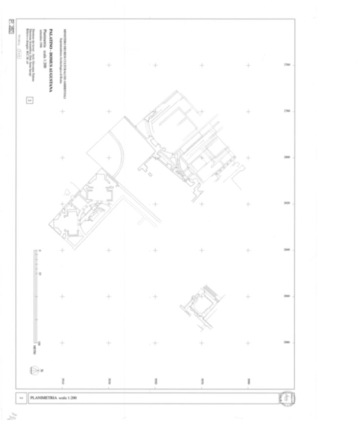 Roma, Palatino. Palazzi Imperiali. Domus Augustana