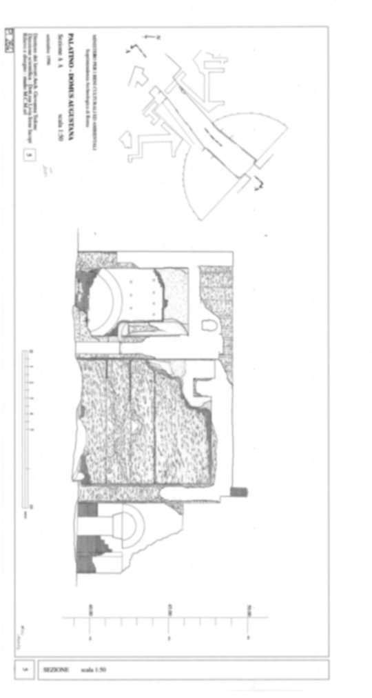 Roma, Palatino. Palazzi Imperiali. Domus Augustana