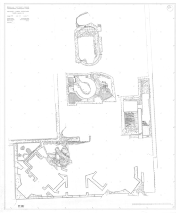 Roma, Palatino. Palazzi Imperiali. Domus Augustana