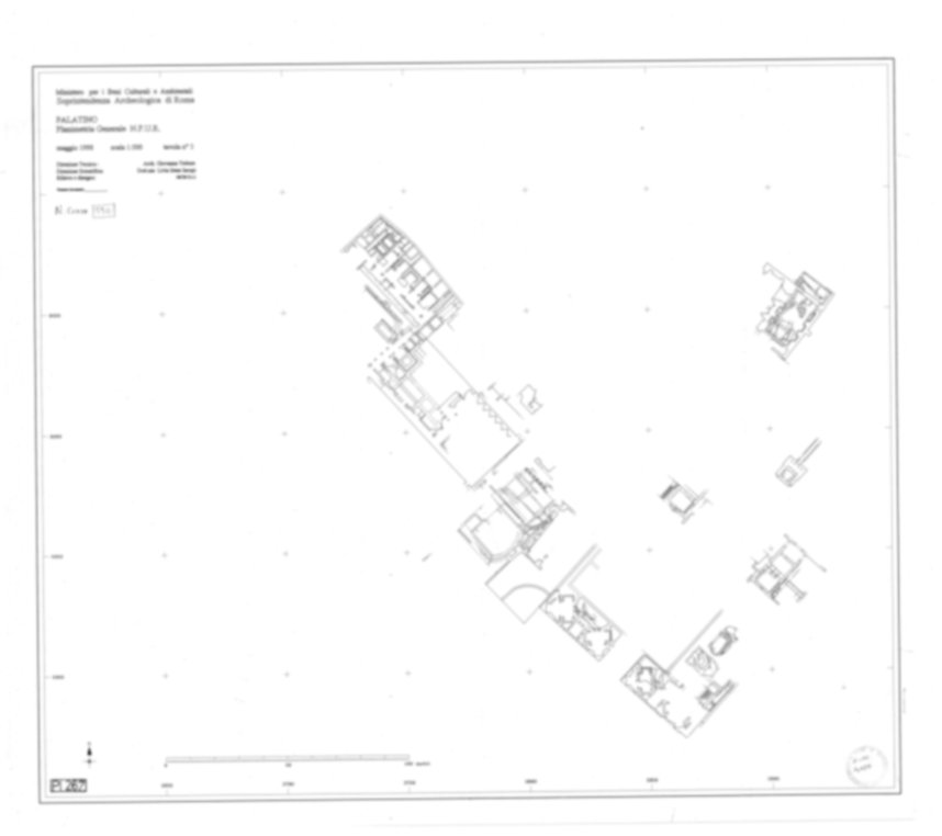 Roma, Palatino. Palazzi Imperiali. Domus Augustana