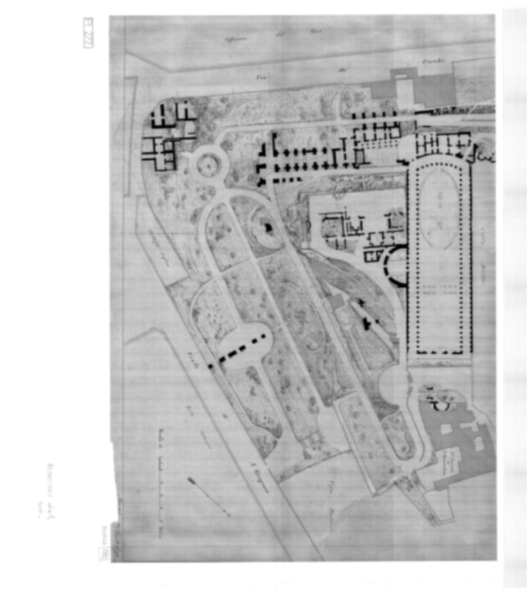 Roma, Palatino. Palazzi Imperiali. Stadio di Domiziano; Domus Severiana