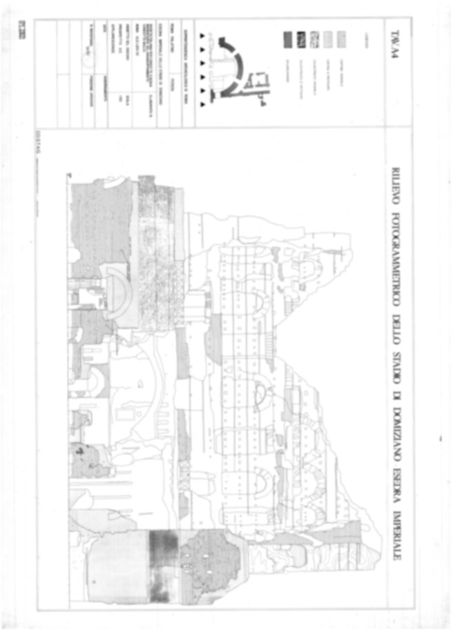 Roma, Palatino. Palazzi Imperiali. Stadio di Domiziano