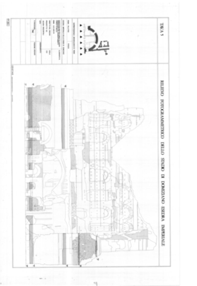 Roma, Palatino. Palazzi Imperiali. Stadio di Domiziano