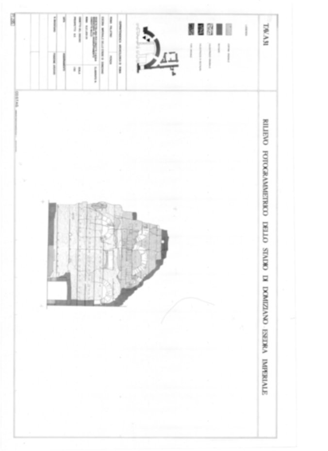 Roma, Palatino. Palazzi Imperiali. Stadio di Domiziano
