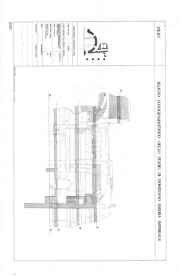 Roma, Palatino. Palazzi Imperiali. Stadio di Domiziano