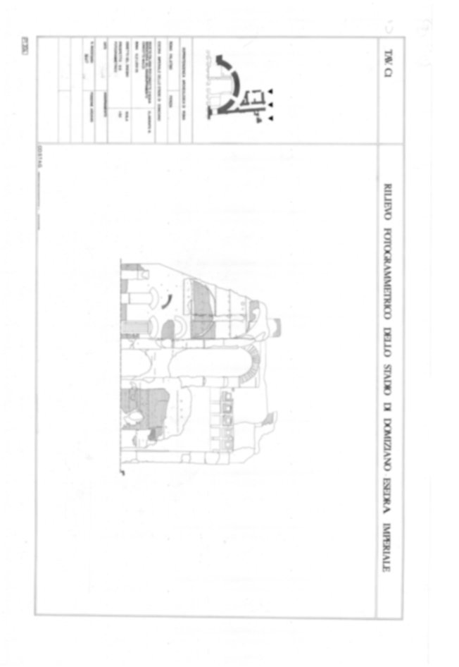 Roma, Palatino. Palazzi Imperiali. Stadio di Domiziano
