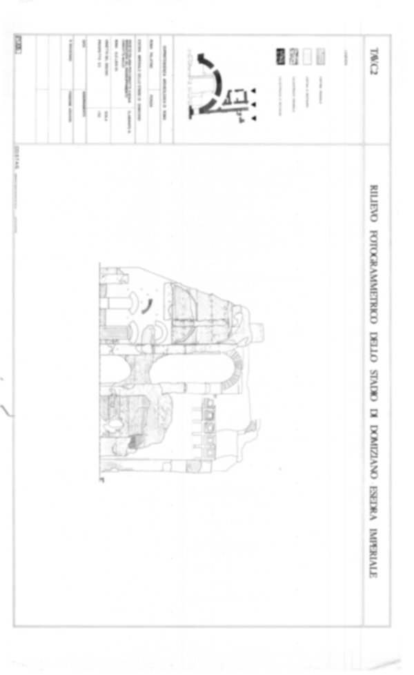 Roma, Palatino. Palazzi Imperiali. Stadio di Domiziano