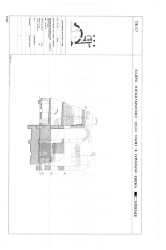 Roma, Palatino. Palazzi Imperiali. Stadio di Domiziano