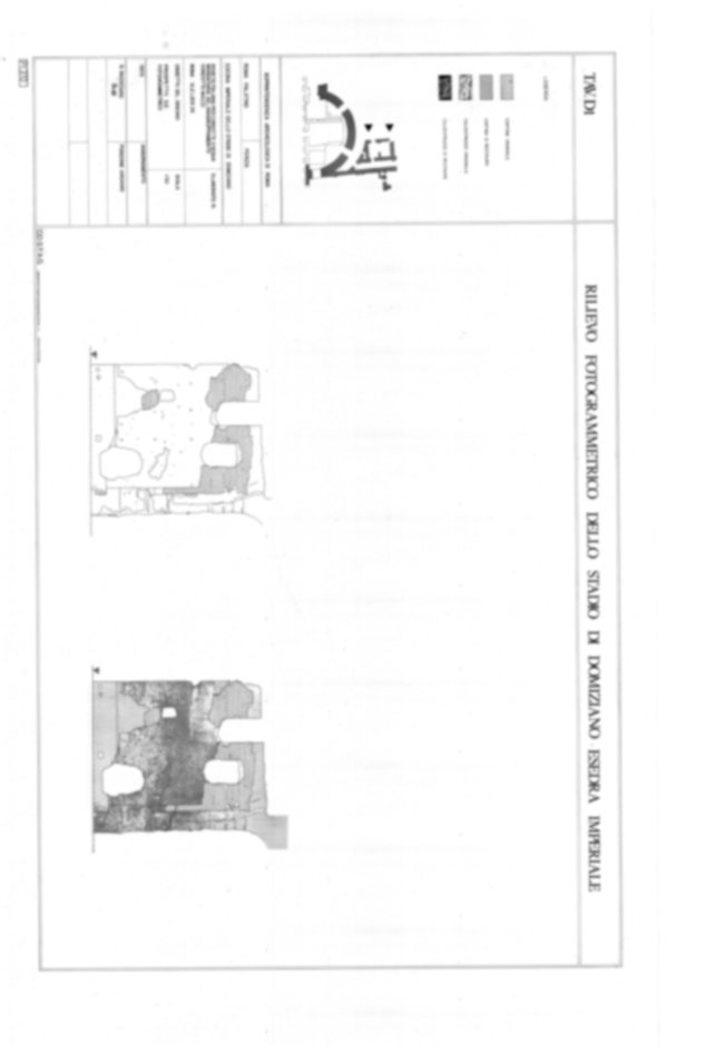 Roma, Palatino. Palazzi Imperiali. Stadio di Domiziano