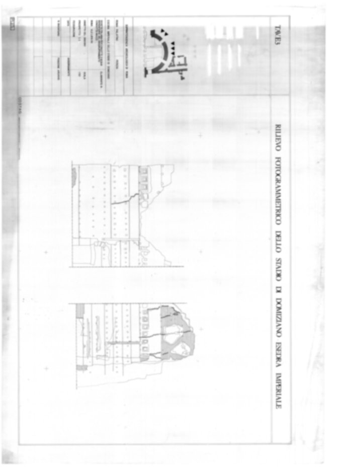 Roma, Palatino. Palazzi Imperiali. Stadio di Domiziano