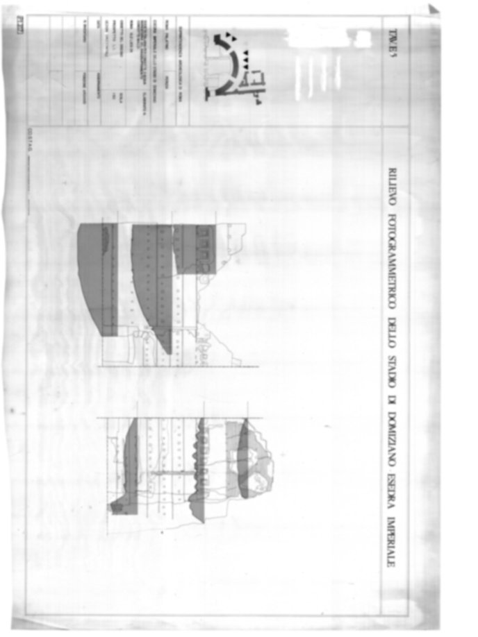 Roma, Palatino. Palazzi Imperiali. Stadio di Domiziano