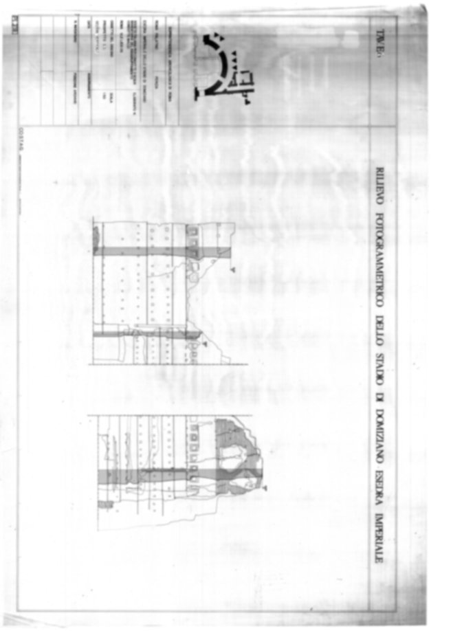 Roma, Palatino. Palazzi Imperiali. Stadio di Domiziano