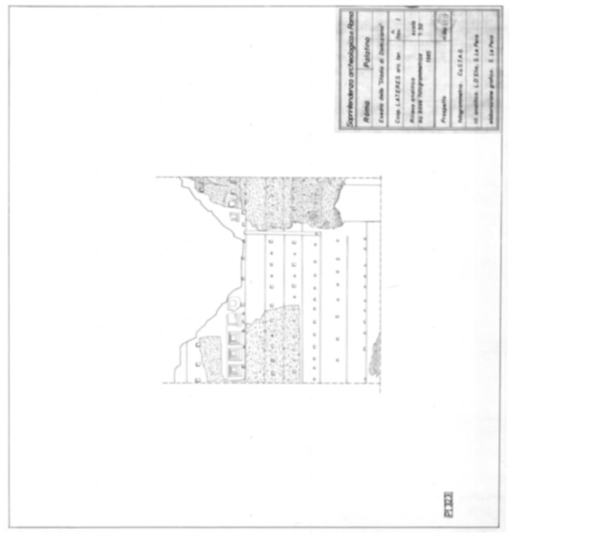 Roma, Palatino. Palazzi Imperiali. Stadio di Domiziano