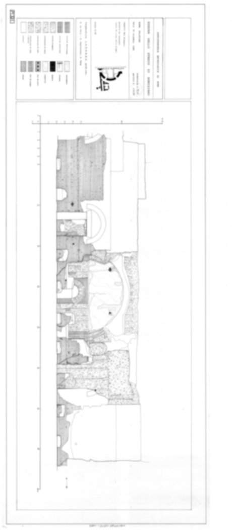 Roma, Palatino. Palazzi Imperiali. Stadio di Domiziano