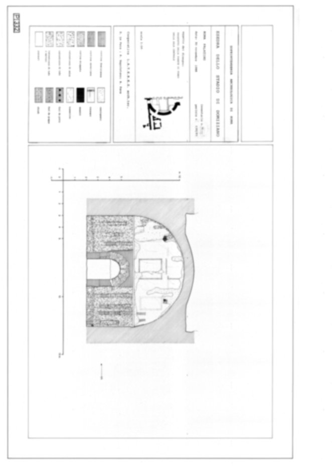 Roma, Palatino. Palazzi Imperiali. Stadio di Domiziano