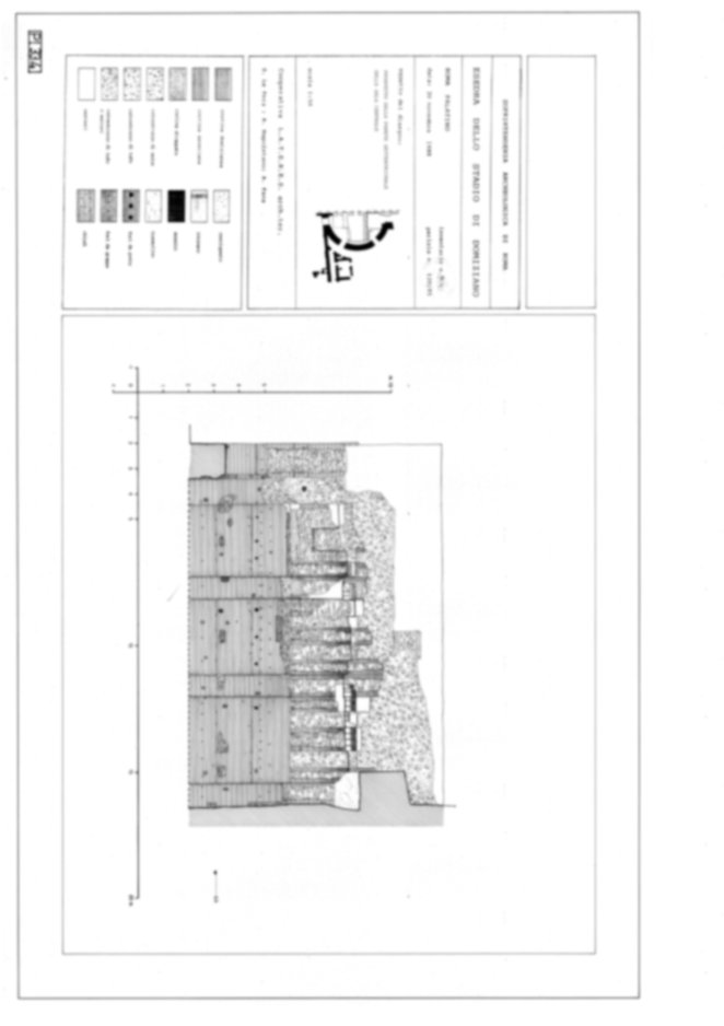 Roma, Palatino. Palazzi Imperiali. Stadio di Domiziano